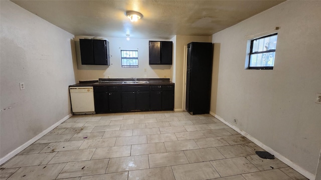 kitchen featuring dishwasher, a healthy amount of sunlight, and sink