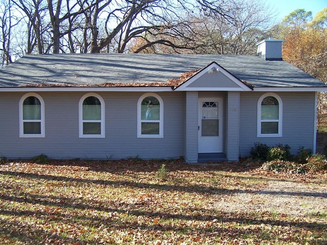 view of ranch-style house