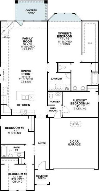 5204 Edge Way, Denton, TX 76226 - room layout