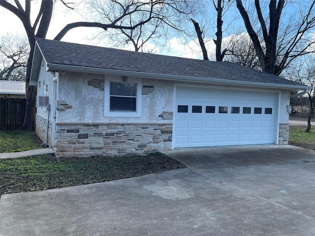 ranch-style house with a garage