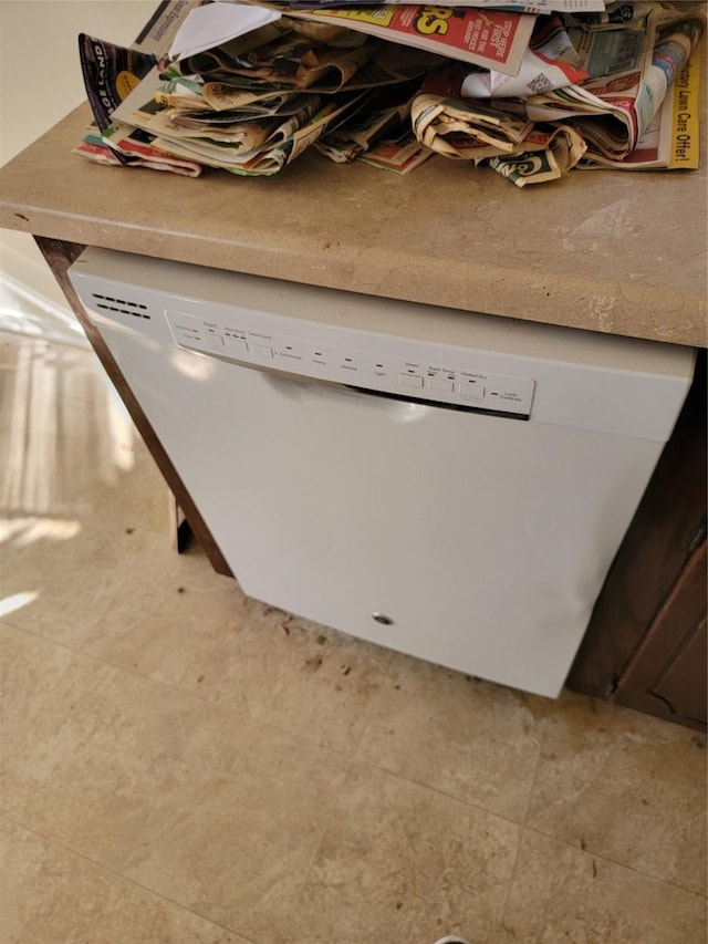 details featuring dishwasher