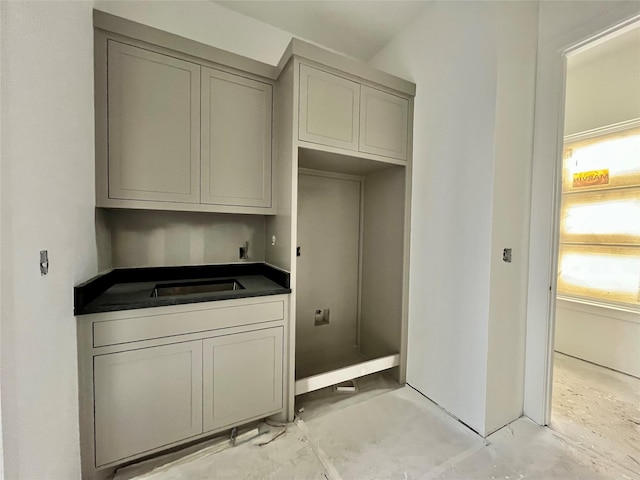 laundry room with sink