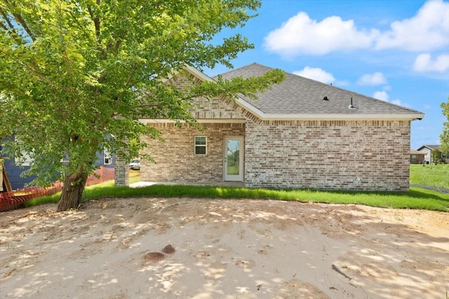 1012 Joe Bailey, Royse City, TX 75189 - rear view of property with brick siding and roof with shingles