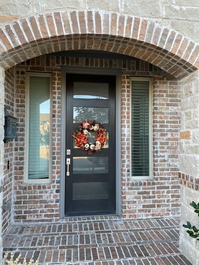 view of entrance to property