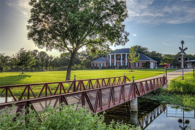 4676 County Road 2230, Caddo Mills, TX 75135 - view of home's community with a lawn