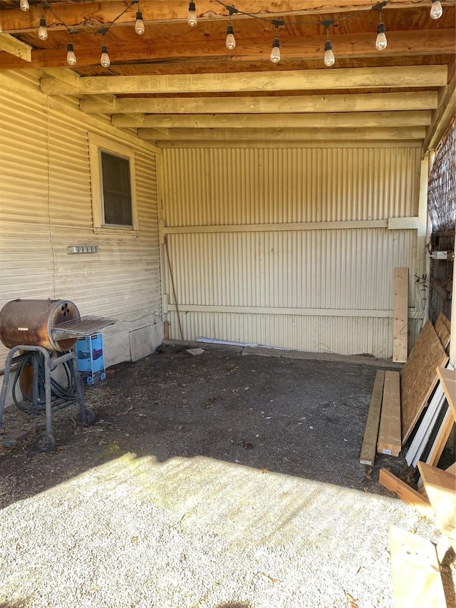 exterior space with grilling area