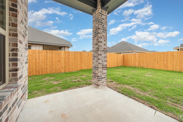 exterior space with a patio