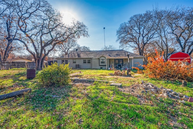 view of rear view of house