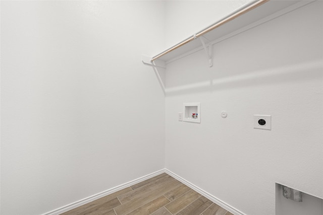 laundry area featuring hookup for an electric dryer, hookup for a gas dryer, and hookup for a washing machine