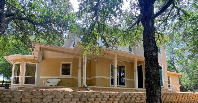 view of rear view of house