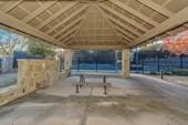 view of patio featuring a gazebo