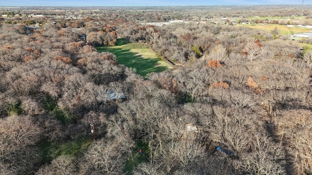 bird's eye view featuring a rural view