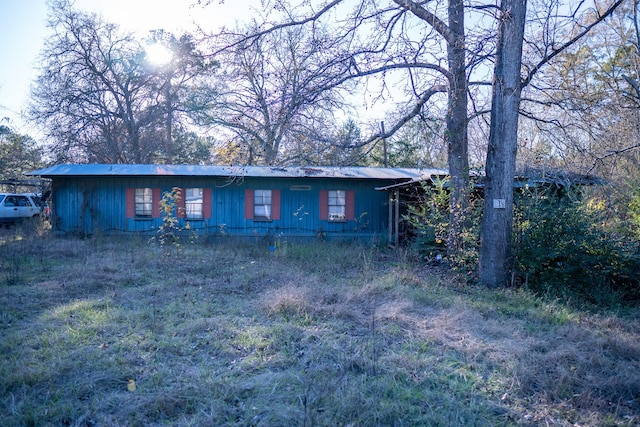 view of ranch-style house