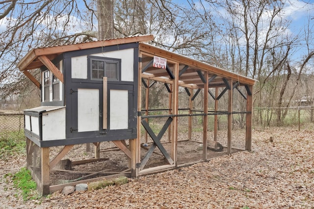 6263 Bain Blvd, Keithville, LA 71047 - view of poultry coop featuring fence