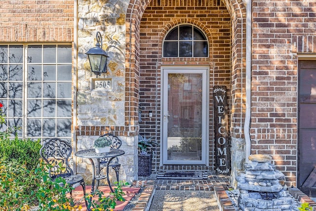 view of property entrance