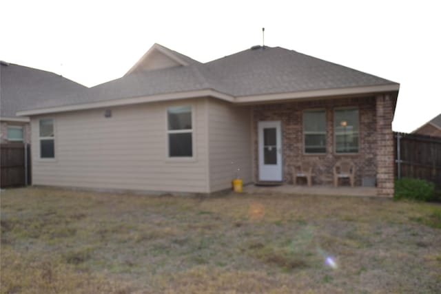 view of rear view of house