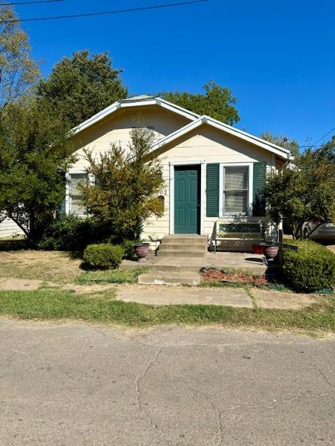 view of bungalow-style home