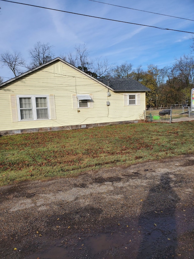 view of property exterior