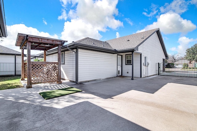 exterior space featuring a patio