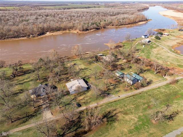 80 River Walk Dr, Bossier City, LA 71111 - aerial view of property's location with a large body of water