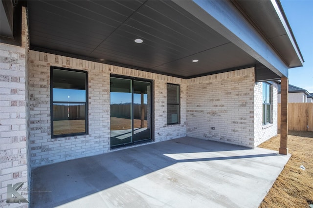 view of patio / terrace