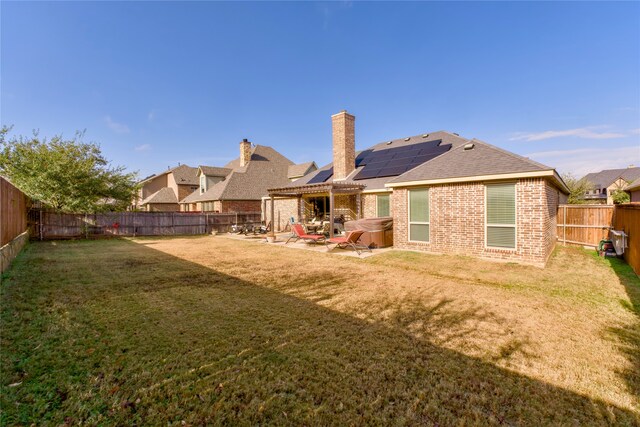 view of yard featuring a patio area