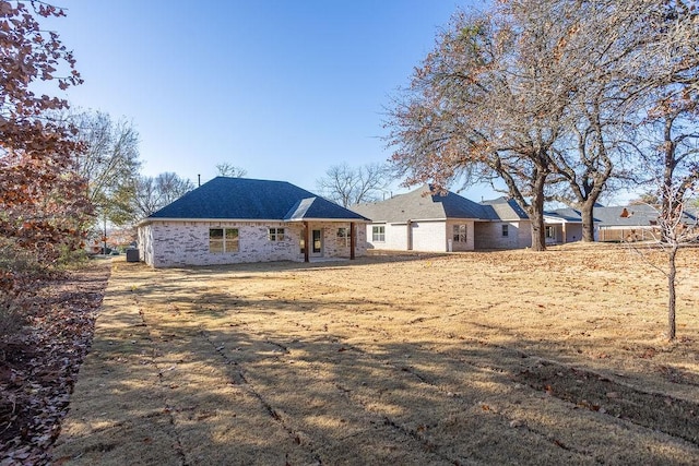 view of back of property