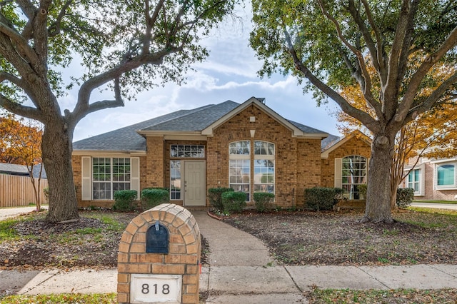 view of ranch-style house