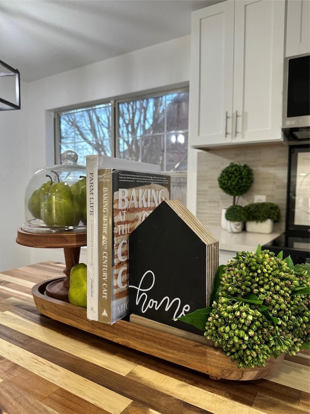 room details with backsplash