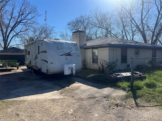 view of side of property