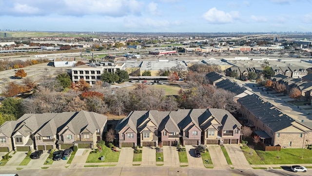 birds eye view of property featuring a residential view