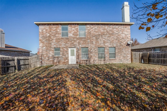 view of rear view of property