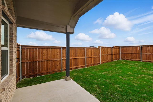 16213 Hidden Cove Dr, Celina, TX 75009 - view of yard with a patio and a fenced backyard