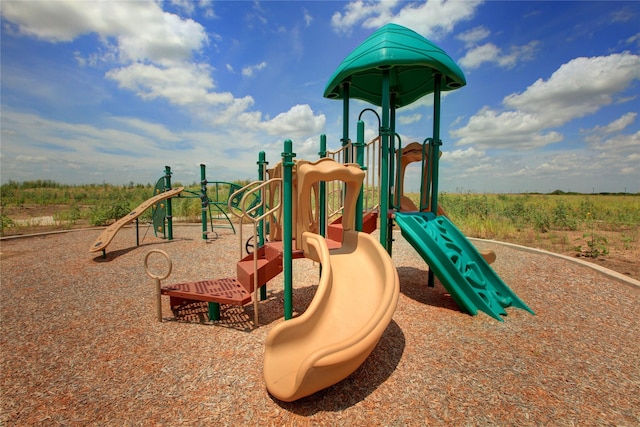 view of jungle gym