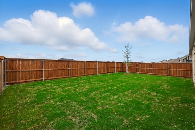 16213 Hidden Cove Dr, Celina, TX 75009 - view of yard featuring a fenced backyard