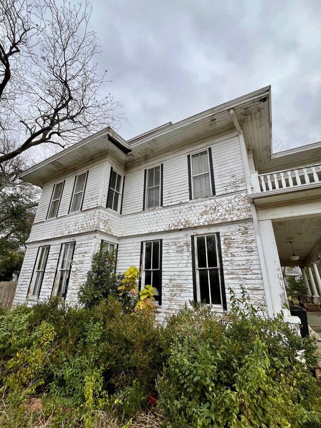 view of rear view of house