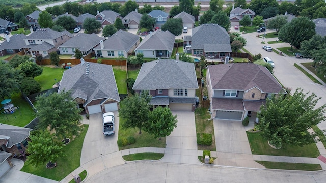 15404 Adlong Dr, Fort Worth, TX 76262 - aerial view of residential area