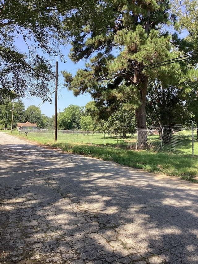 view of road