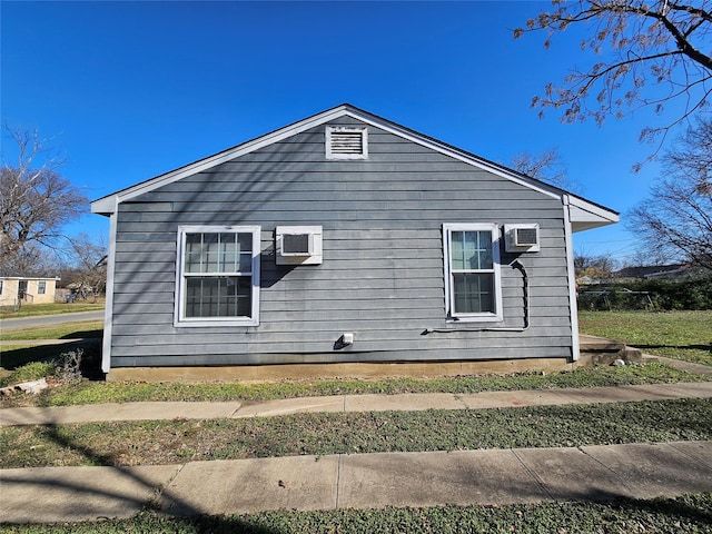 view of side of home