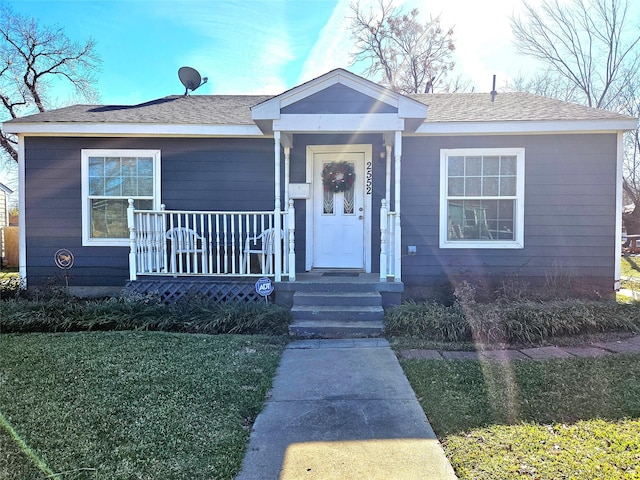 view of bungalow