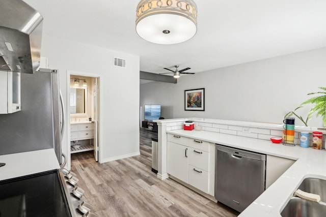 bedroom featuring ceiling fan, vaulted ceiling, and hardwood / wood-style flooring