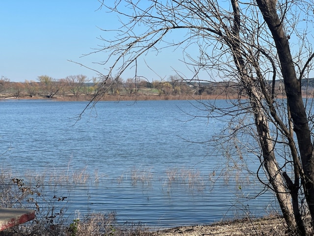 view of water feature