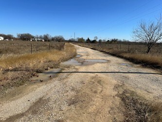 view of street with a rural view