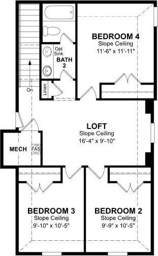 5317 Inwood Dr, Denton, TX 76207 - plan