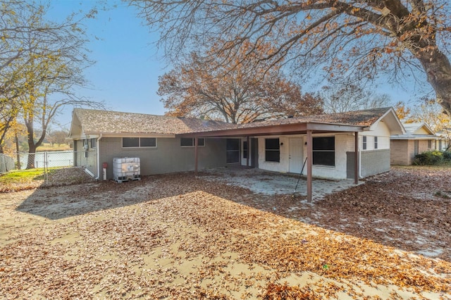 view of back of house