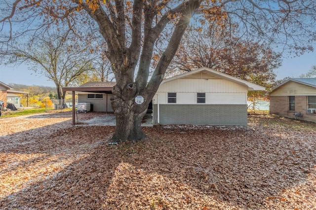 view of ranch-style house