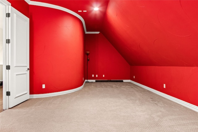 800 Rockingham Dr, Irving, TX 75063 - bonus room with lofted ceiling and carpet floors