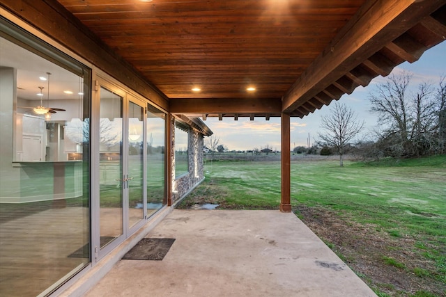 view of patio