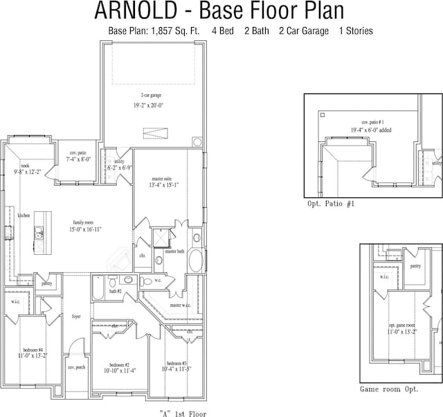1402 Ethan Cir, Midlothian, TX 76065 - home floor plan