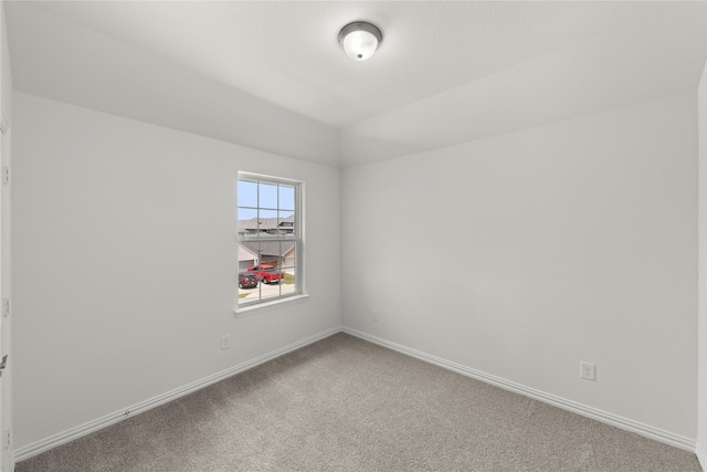 empty room with carpet floors